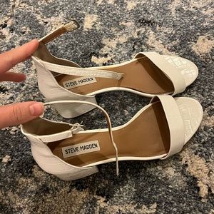 Steve Madden croc heels size 10